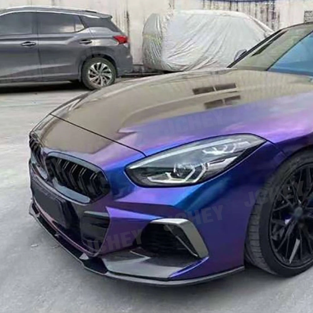 JCHEY for BMW Z4 G29 M Tech 2019-2021 Body Kits Carbon Fiber Front Bumper Lip Spoiler FRP Front Bumper Lip Car Accessories