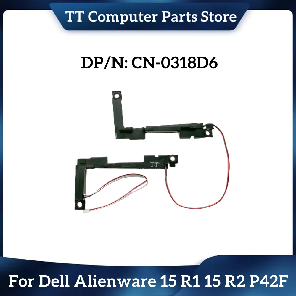 

TT New Original For Dell Alienware 15 R1 15 R2 P42F Laptop Built-in Speaker 0318D6 318D6 PK23000PR00 Fast Ship