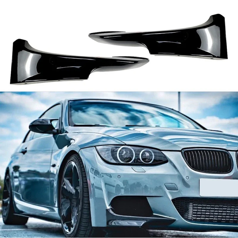 

Front Bumper Splitters Lip Spoiler Splitter Exterior Tuning For BMW 3 Series E92 E93 2006-2009 2010-2013