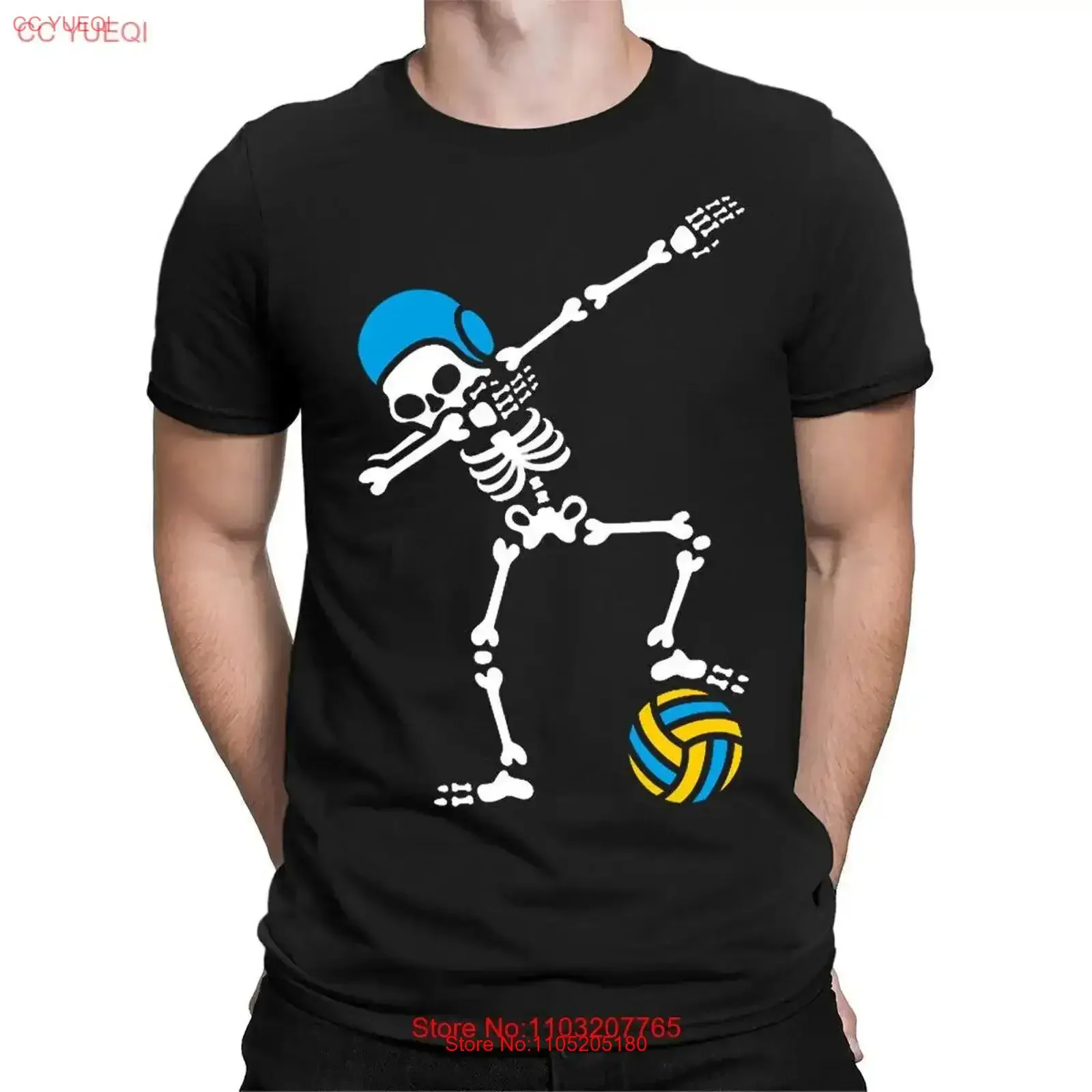 Dab Dabbing Dancing Skeleton Dance Skull Scary Funny T Shirt Top D vintage Washed Breathable designer clothes Stretched Soft