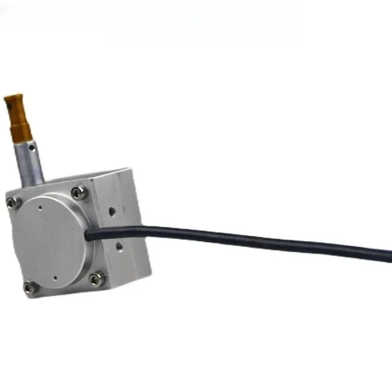 The output of displacement sensor of waterproof cable is available underwater for waterproof and debris flow prevention.