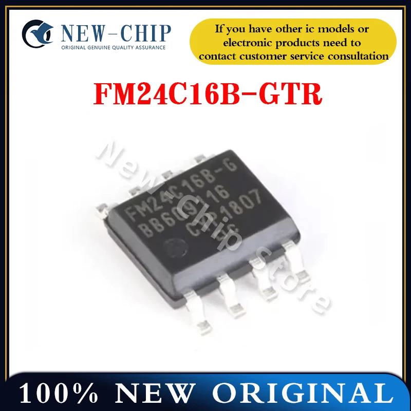 2 PCS-50 PÇS/LOTE FM24C16B-GTR FM24C16B-G SOP-8 Novo Original