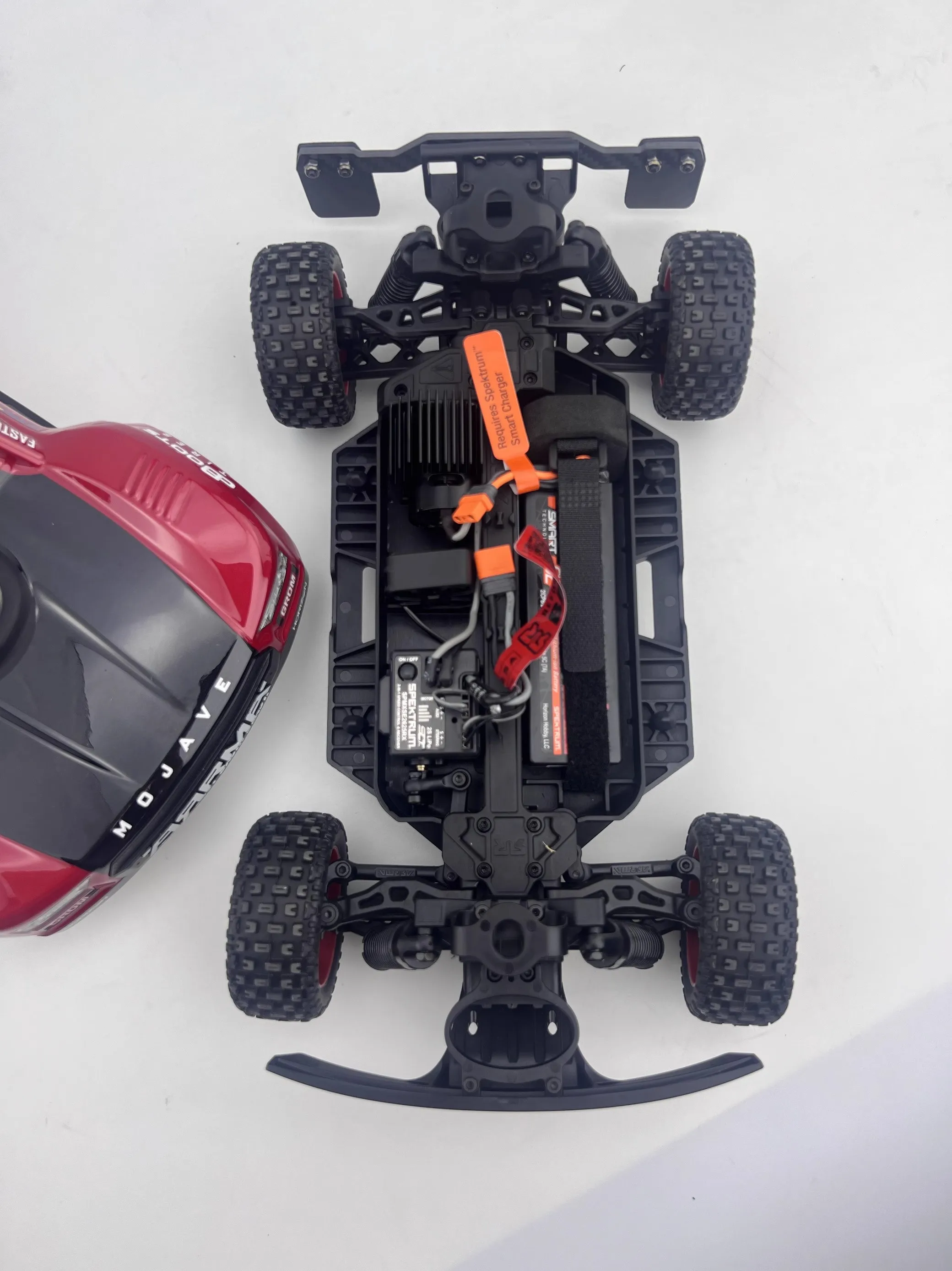 Gomma con materiale in fibra di carbonio parafango/parafango per ARRMA 1/14 Arrma Mojave Rc parti di aggiornamento per auto