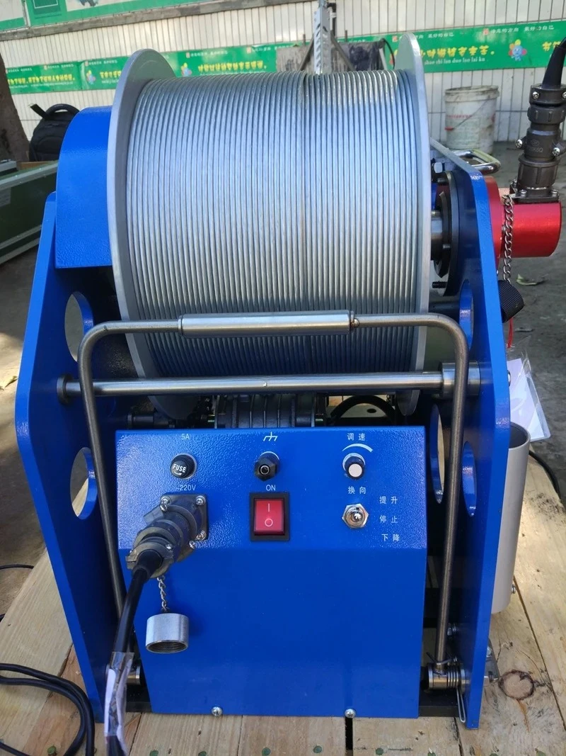 1000m Cable Pulling Winch Machine Well Logging Winch