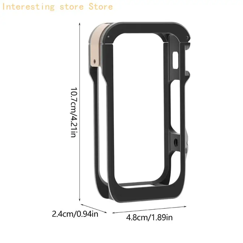 Kamera-Schutzkäfig mit offenem Rahmen für Cycling Vlogs und Handheld-Nutzung 55KC – Detail 6