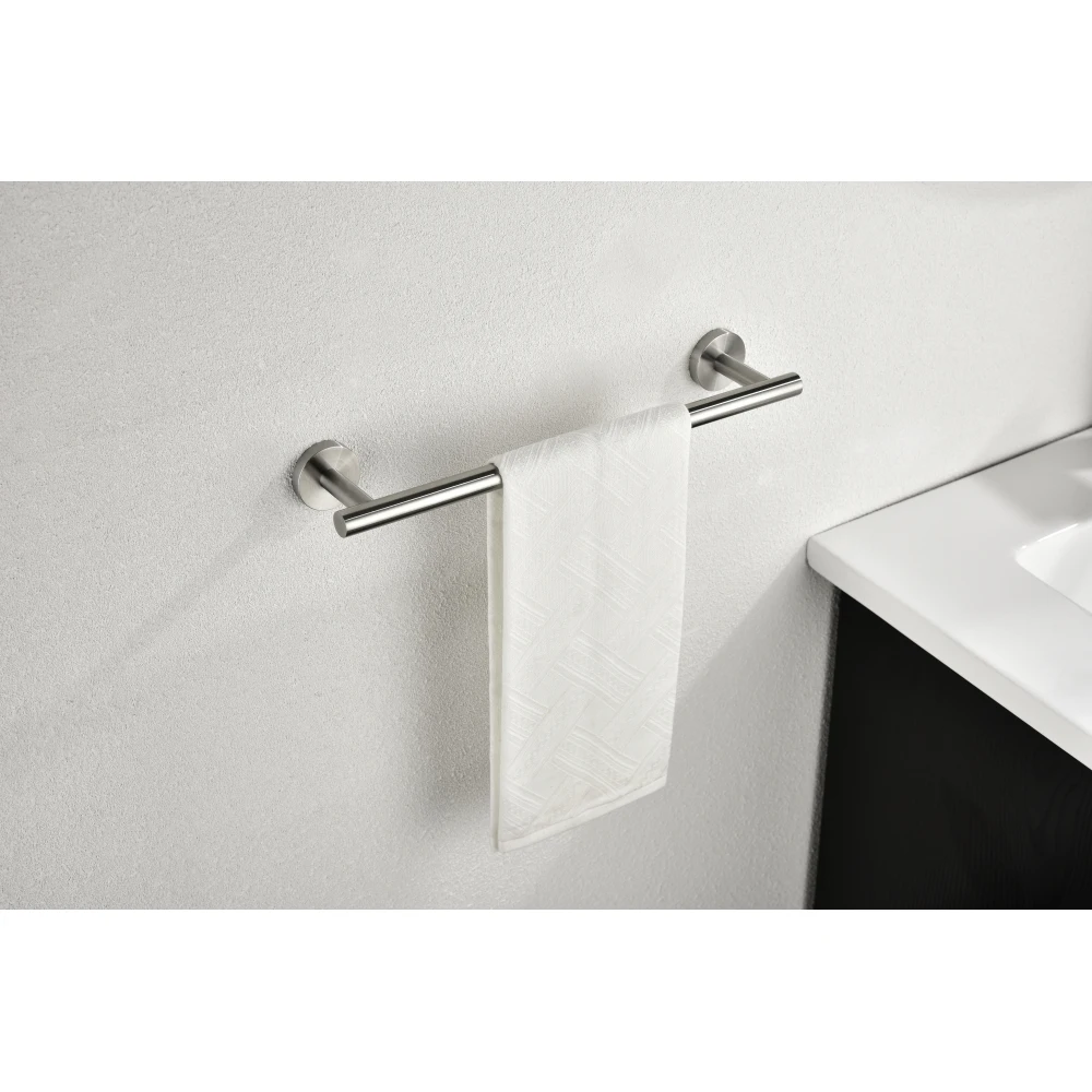 3 - Piece Bathroom Hardware Set Stainless Steel Wall-mounted Paper Towel Holder for Kitchen Bathroom