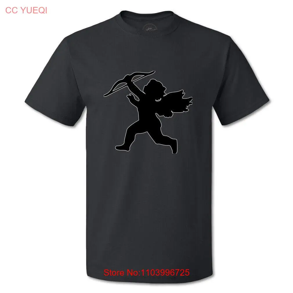 Funny Graphic T Shirts Cupid Miscellaneous Image Valentines Day Cupid Shadow Top