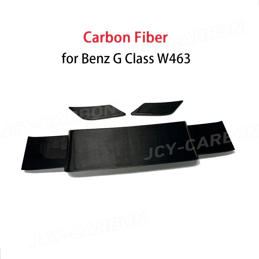 

For Mercedes-Benz G Class W463 G500 G550 G63 AMG Carbon Fiber Car Rear Trunk Lip Spoiler Wing Rear Roof Tail Wing Spoiler