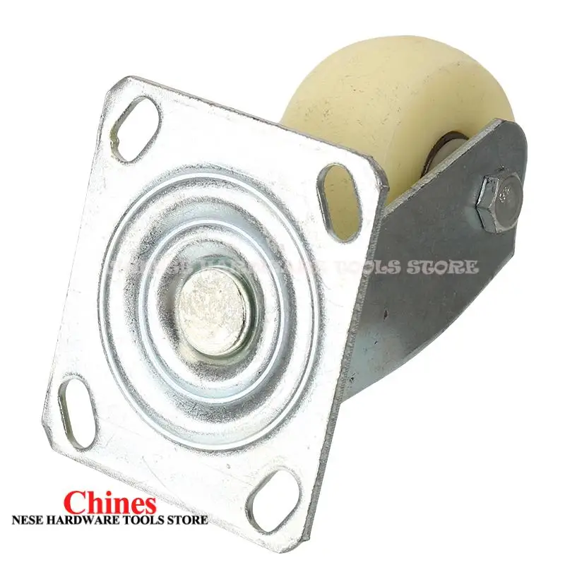 

4-Inch Universal Nylon Wheel with Thickened Material 360-Degree Rotation – Industrial-Grade Durability Guaranteed