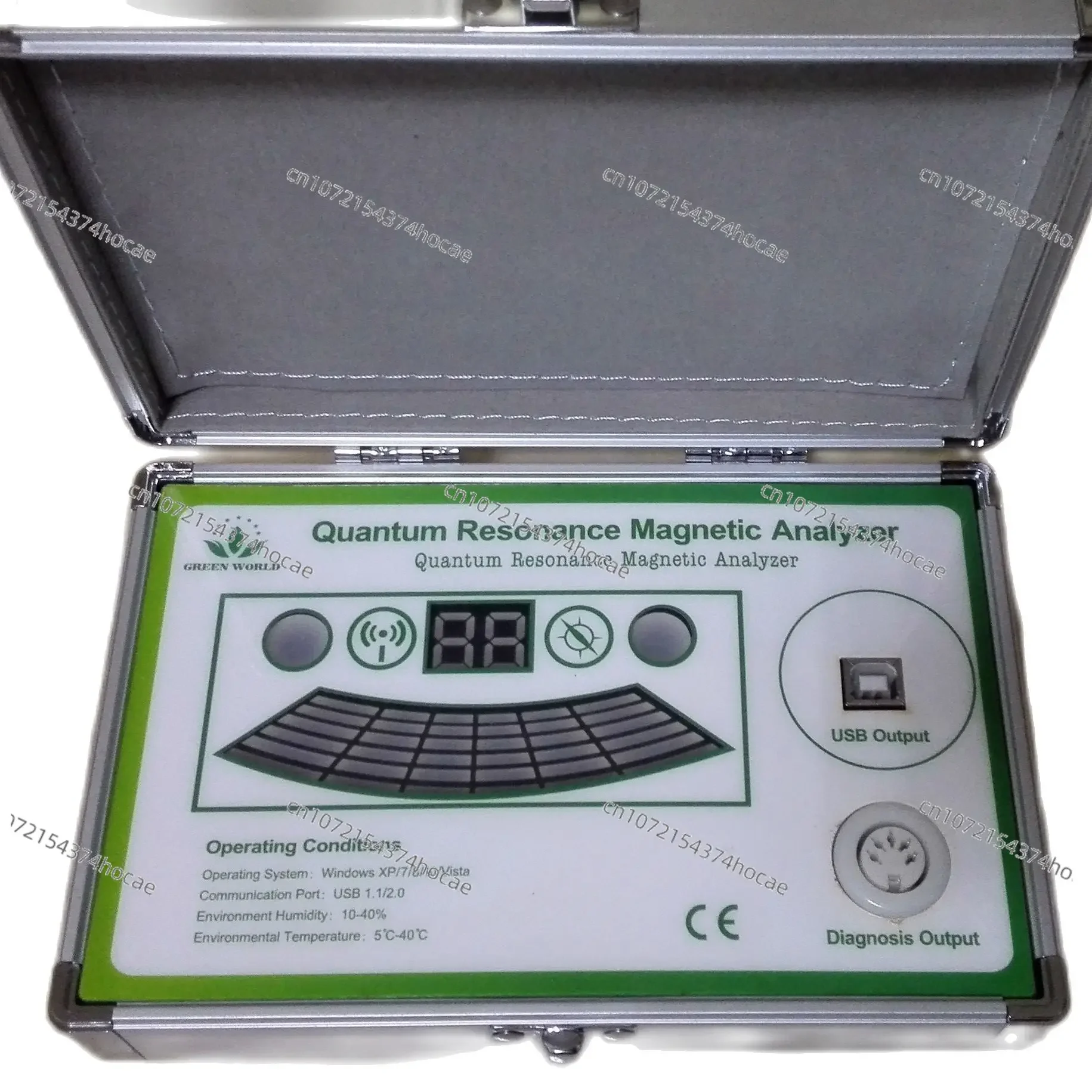 

62 Reports Quantum Magnetic Resonance Body Analyzer Greenworld Health Analysis 6.3.36 Verison Bio Resonant Device Scanner NLS