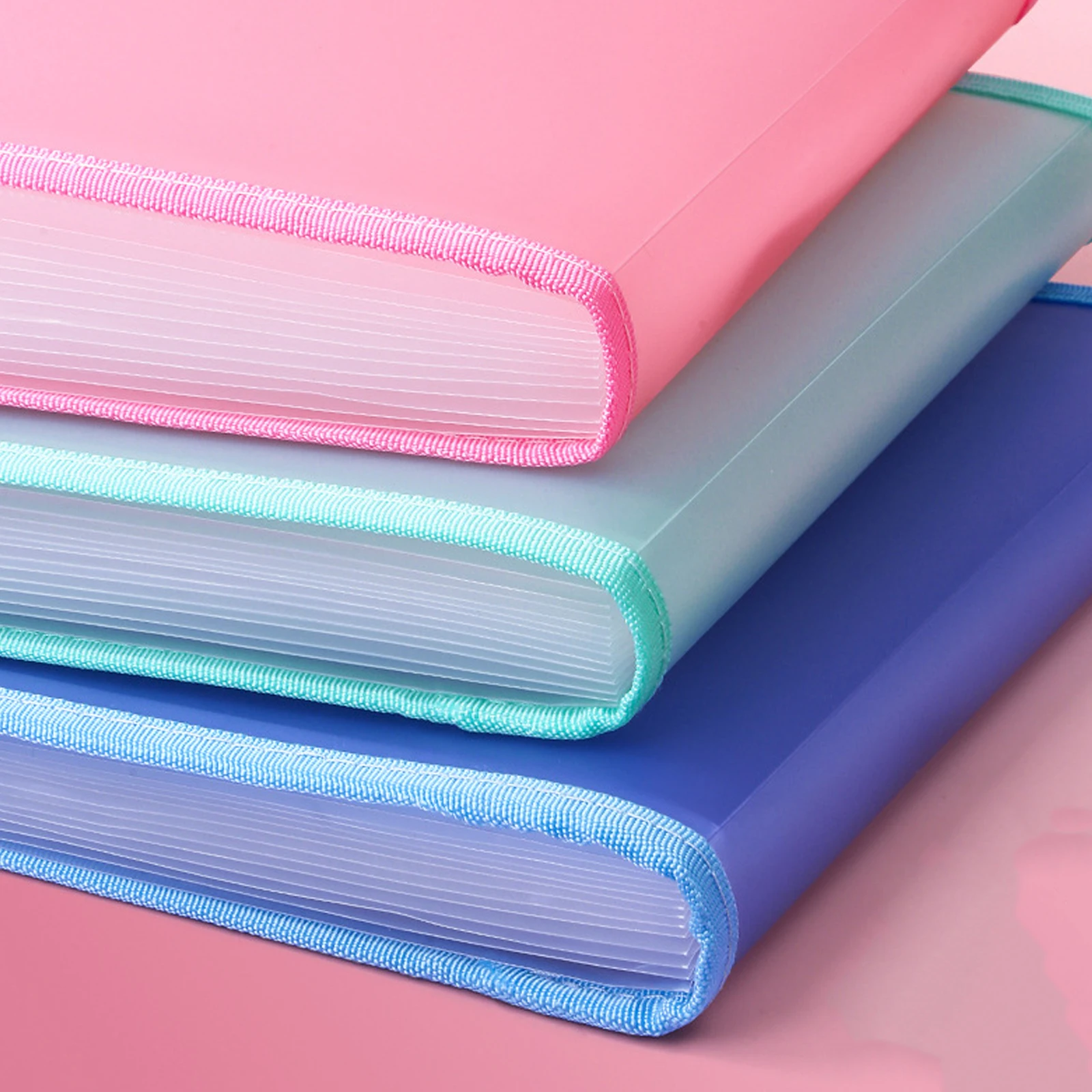 

File Holder Data ganizer Large Capacity Multi Pocket Folder A4 Size Paper Storage Solution Portable Document