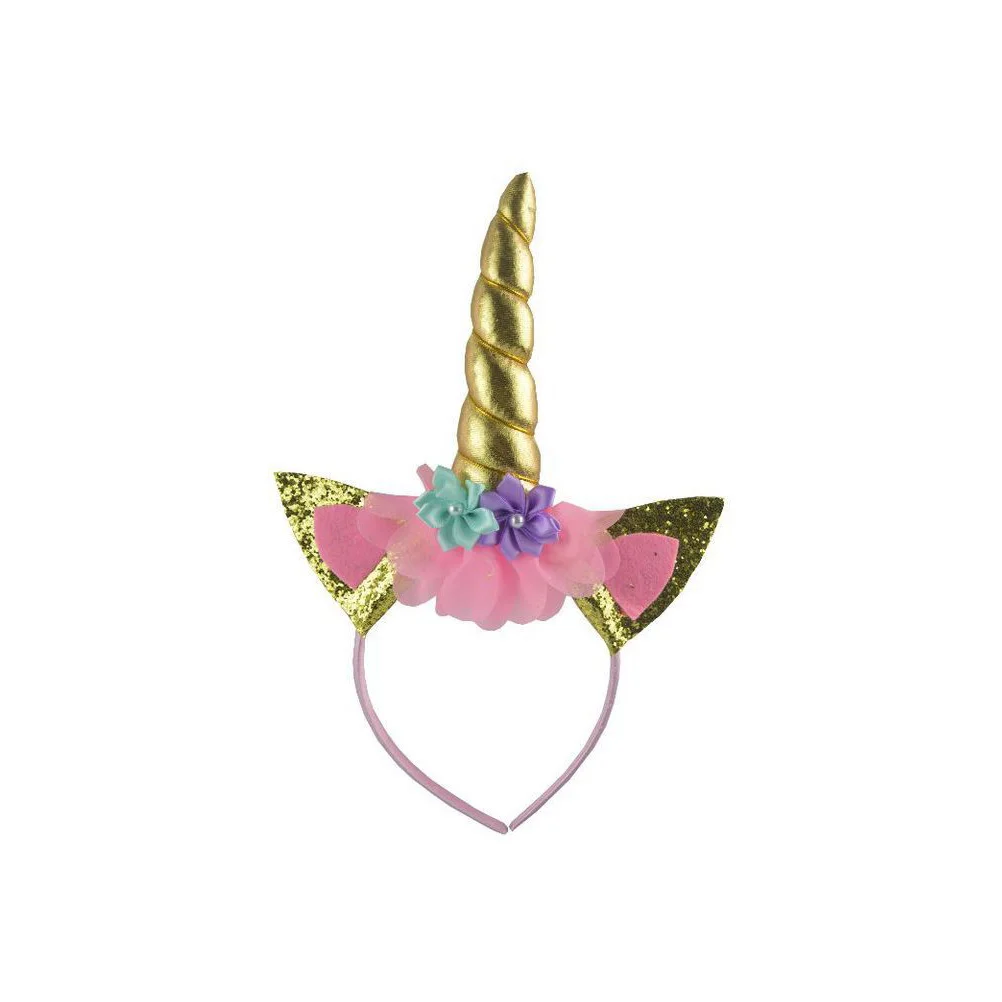 3-teiliges Einhorn-Stirnband-Kleid-Set für Kinder, Tüllrock, Prinzessin, Party, Kostüm, Bühnenaufführung, Ballettrock und Stirnband-Set