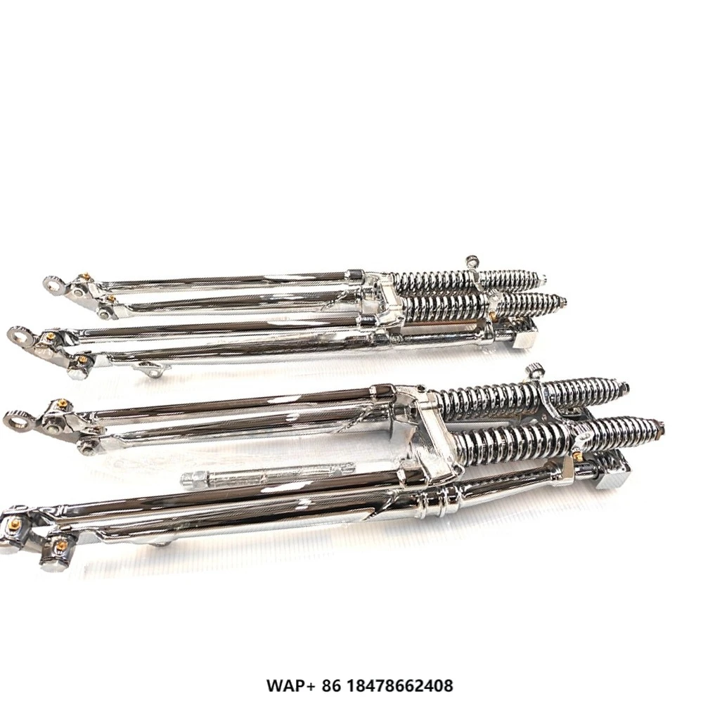 

Narrow Motorcycle Chrome Accessories 18" 20" 22" 24" 26" Springer Front Fork End