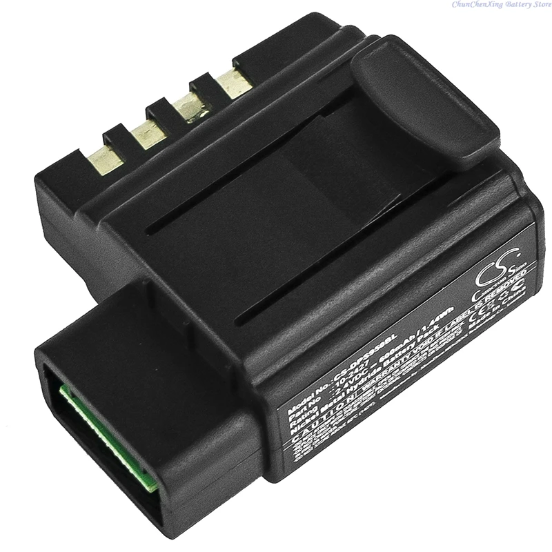 Cameron Sino 2.4V 600mAh Barcode Scanner Battery 10-2427 for Datalogic PowerScan RF, PSRF1000, 959