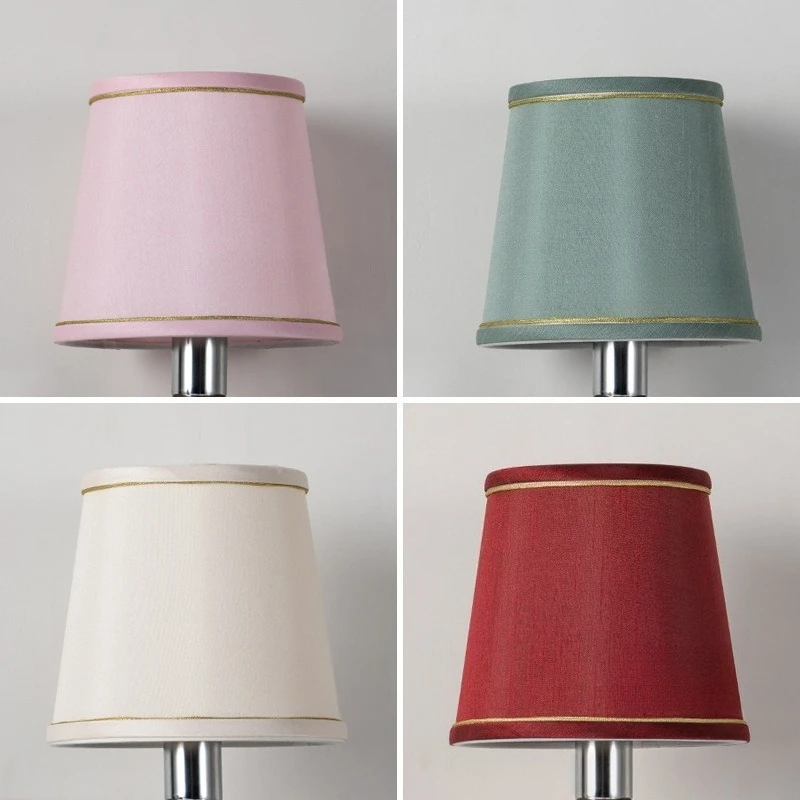 E14 Fabric Lampshade Table Light Lampshade Lighting Accessory