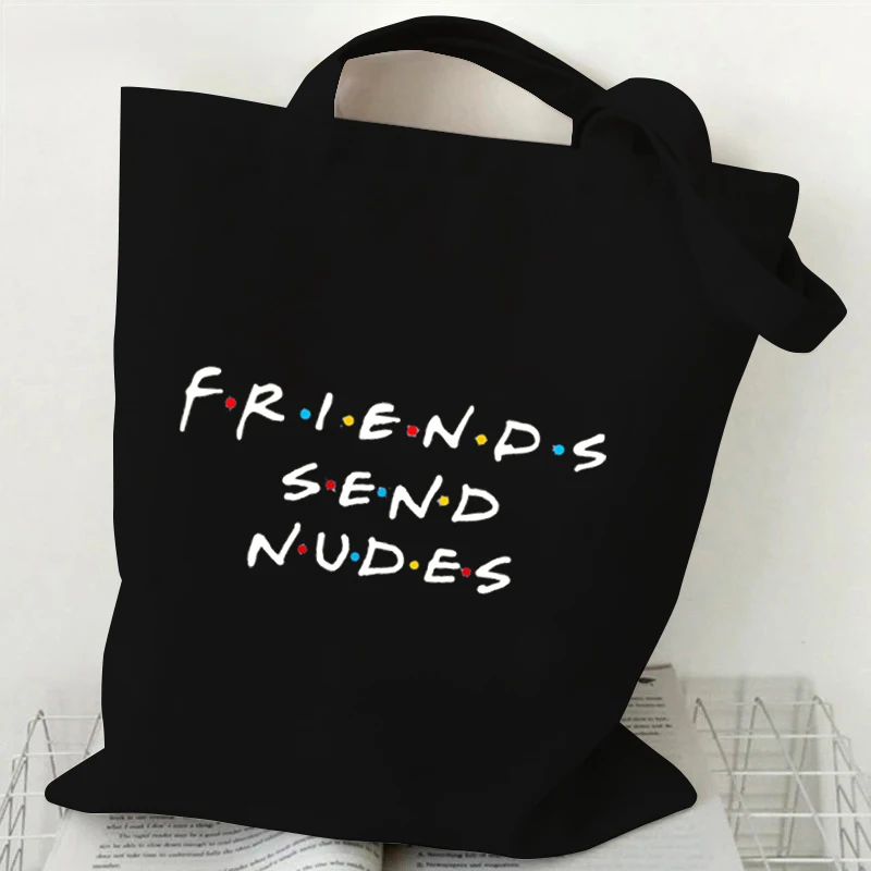 HOW YOU DOING Graphic Tote Bag for Women Friends Tv Show Canvas Handbags Fashion Women Shoulder Bag Friends Tv Show Girls Bag