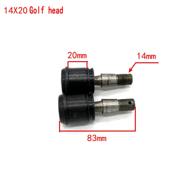 Junta esférica M14 apta para ATV chino UTV 50cc 70cc 90cc 110cc 125cc 150cc 200cc 250cc Go Kart Buggy Quad Bike Golf Head, 1 par