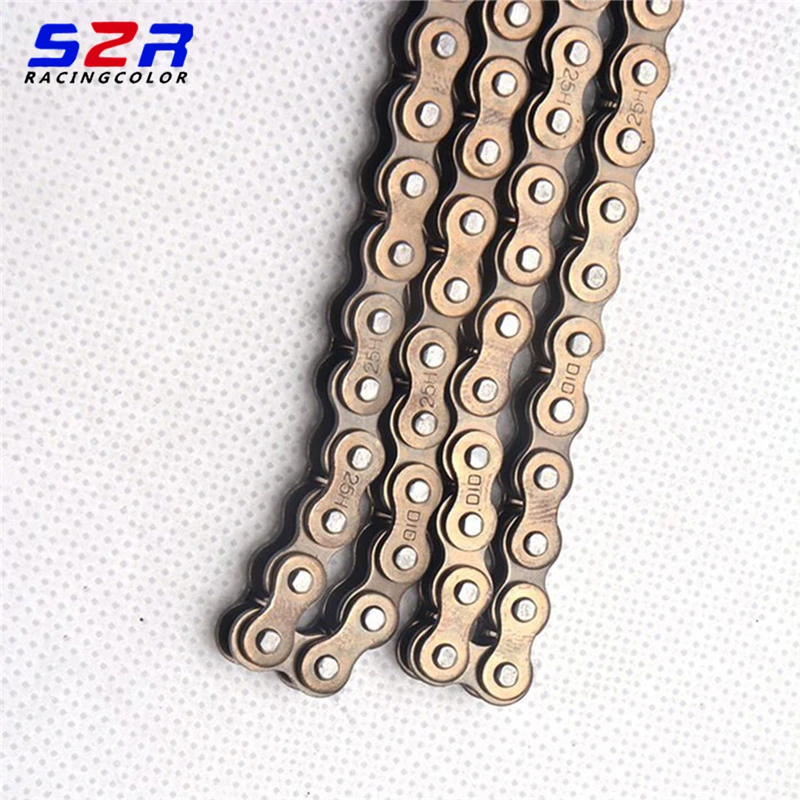 motorcycle YBR125   cam timing chain small roller chain Tank chain for Yamaha 125cc YBR 125 XTZ125 TTR transmission spare parts