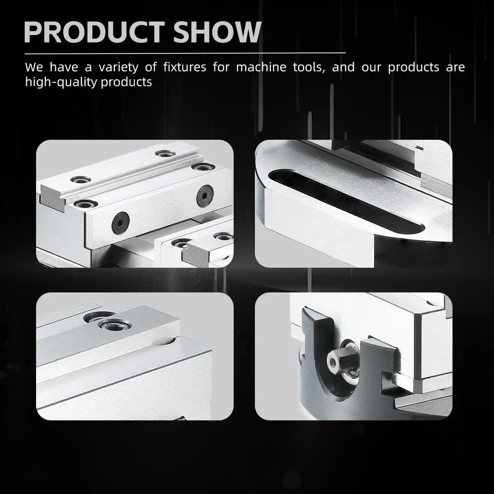 The 5-axis CNC Machine Tool With A Clamping Range Of 40-100 Mm (G110) Offers A Precision Self-centering Bench Vise