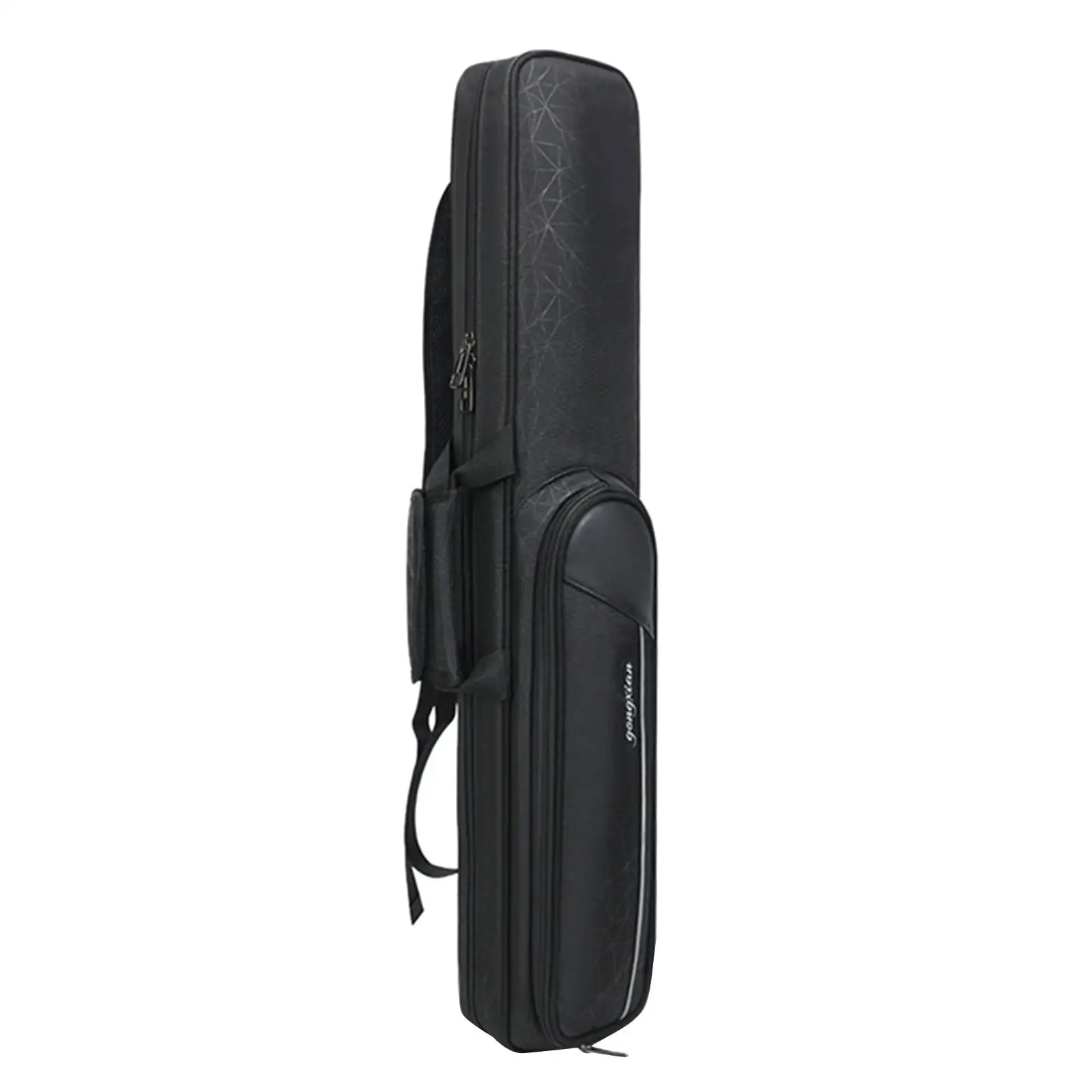 Spacious Billiard Cue Case Portable Pool Stick Bag with Comfortable Handle for Billiards Equipment and Accessories