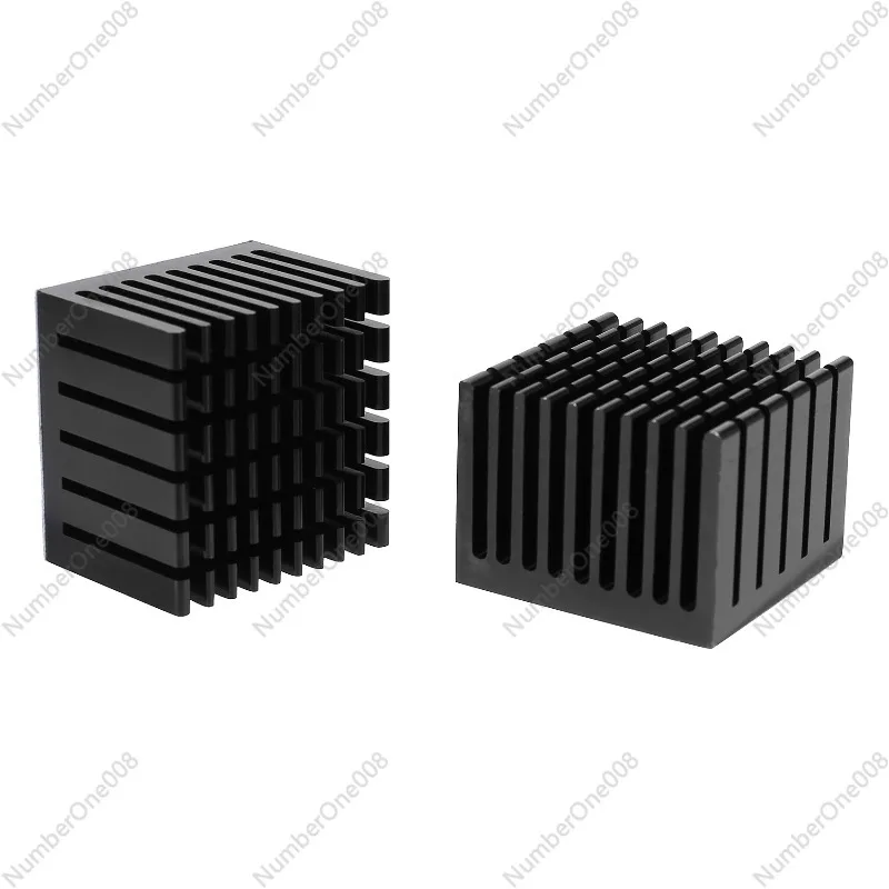 Best 2 Pcs 40X40X30mm Aluminum Heatsink Radiator Heat Sink Cooling for Electronic Chip LED with Thermal Conductive