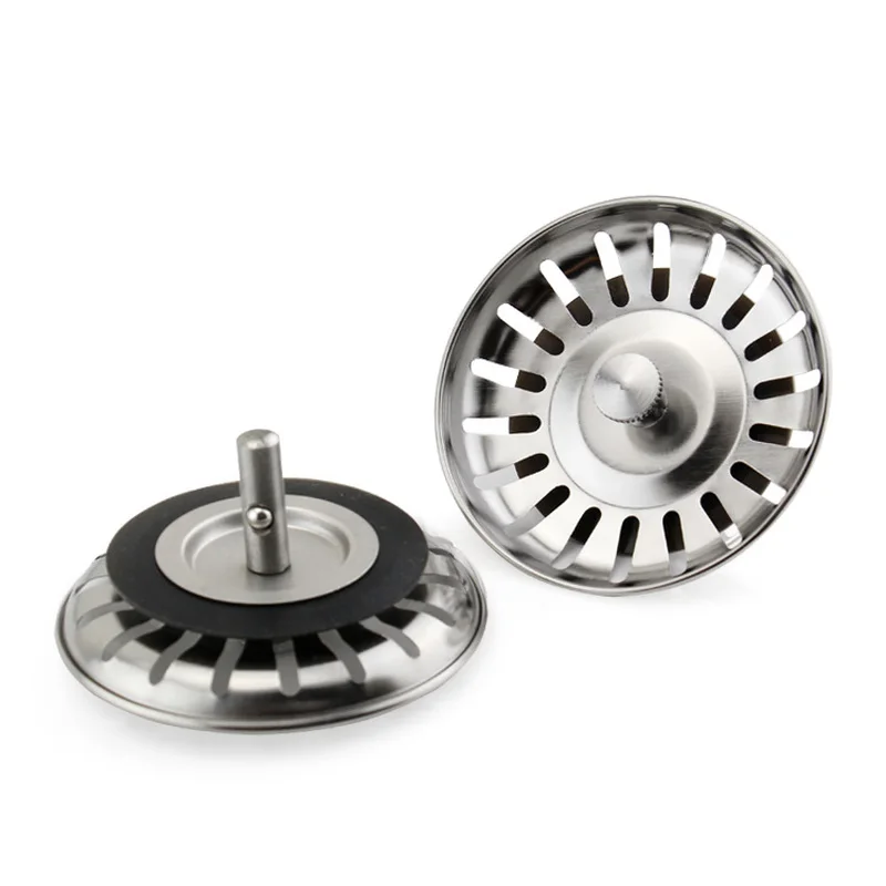 Sink Strainer Drains Filter Stainless Steel Kitchen Gadgets Accessories Stopper Waste Plug Bathroom Lavabo Hair Colander Catcher