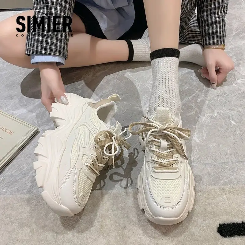 Women Buffalo Shoes Spring Summer 2024 Sports Platform Sneakers Vintage Casual Tennis Female Chunky Harajuku Korean Footwear