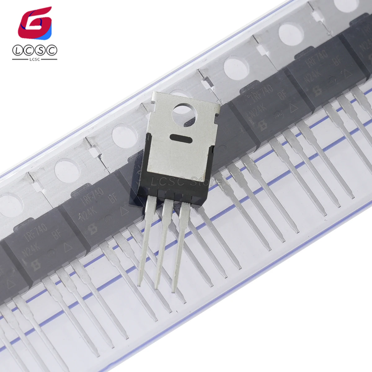 10Pcs/Lot Original IRF740 MOSFET 400V 10A 125W Transistor N-Channel TO-220AB IRF740PBF