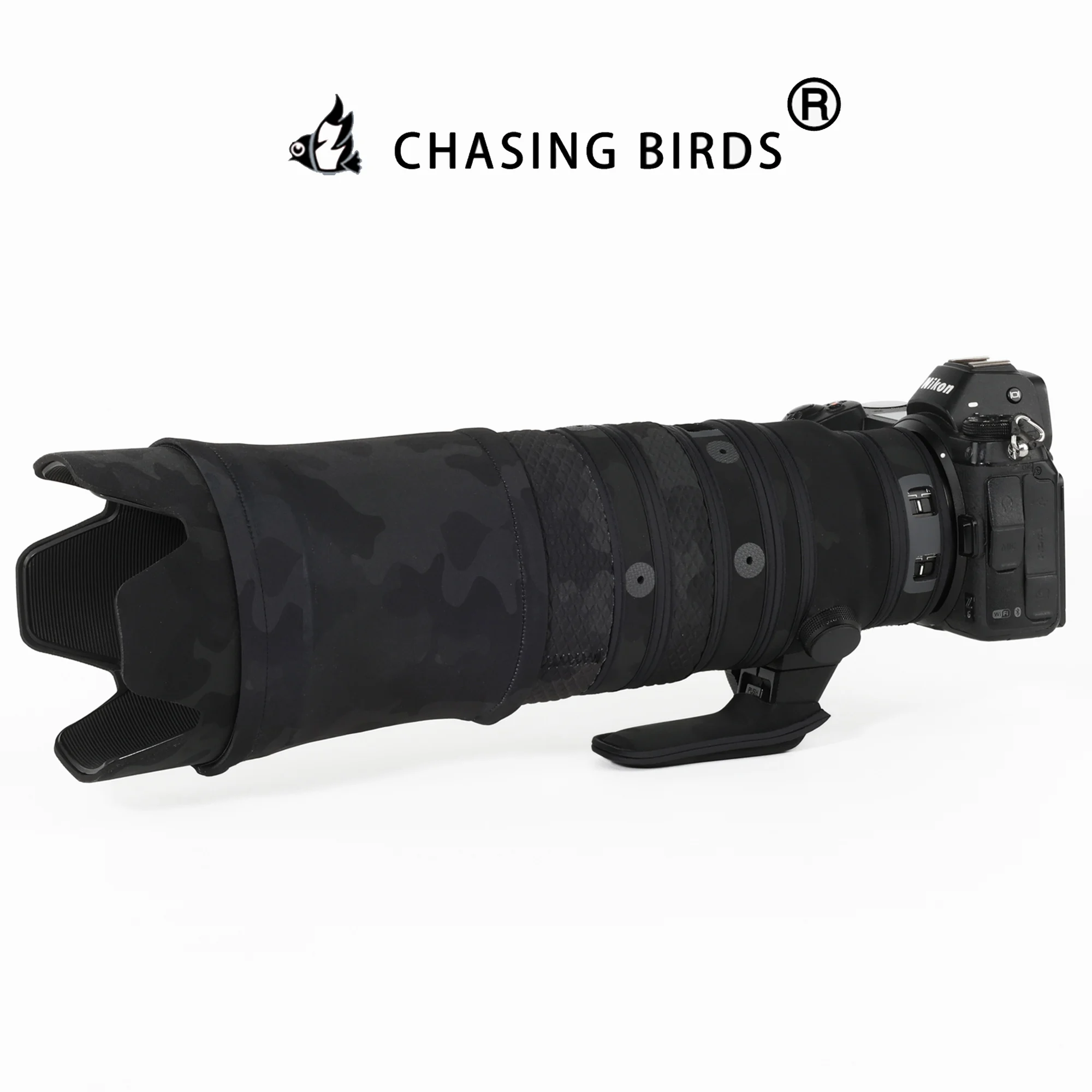 

CHASING BIRDS camouflage lens coat for NIKON Z 100-400mm F4.5-5.6 VR S waterproof and rainproof protective cover nikon Z 100400