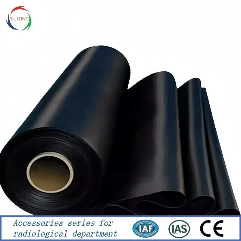 Flexible Lead Rubber Material 0.35mmpb X-Ray Radiation Shielding Mat CT Room Ionizing Radiation Protection Lead Sheet