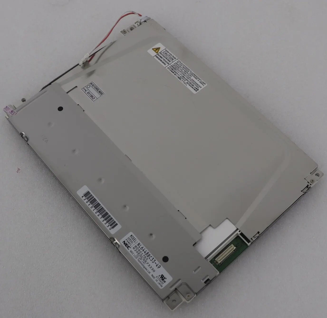 Novo original 10.4 polegadas NL6448BC33-49 resolução 640*480 em estoque Fornecimento Zhiyan