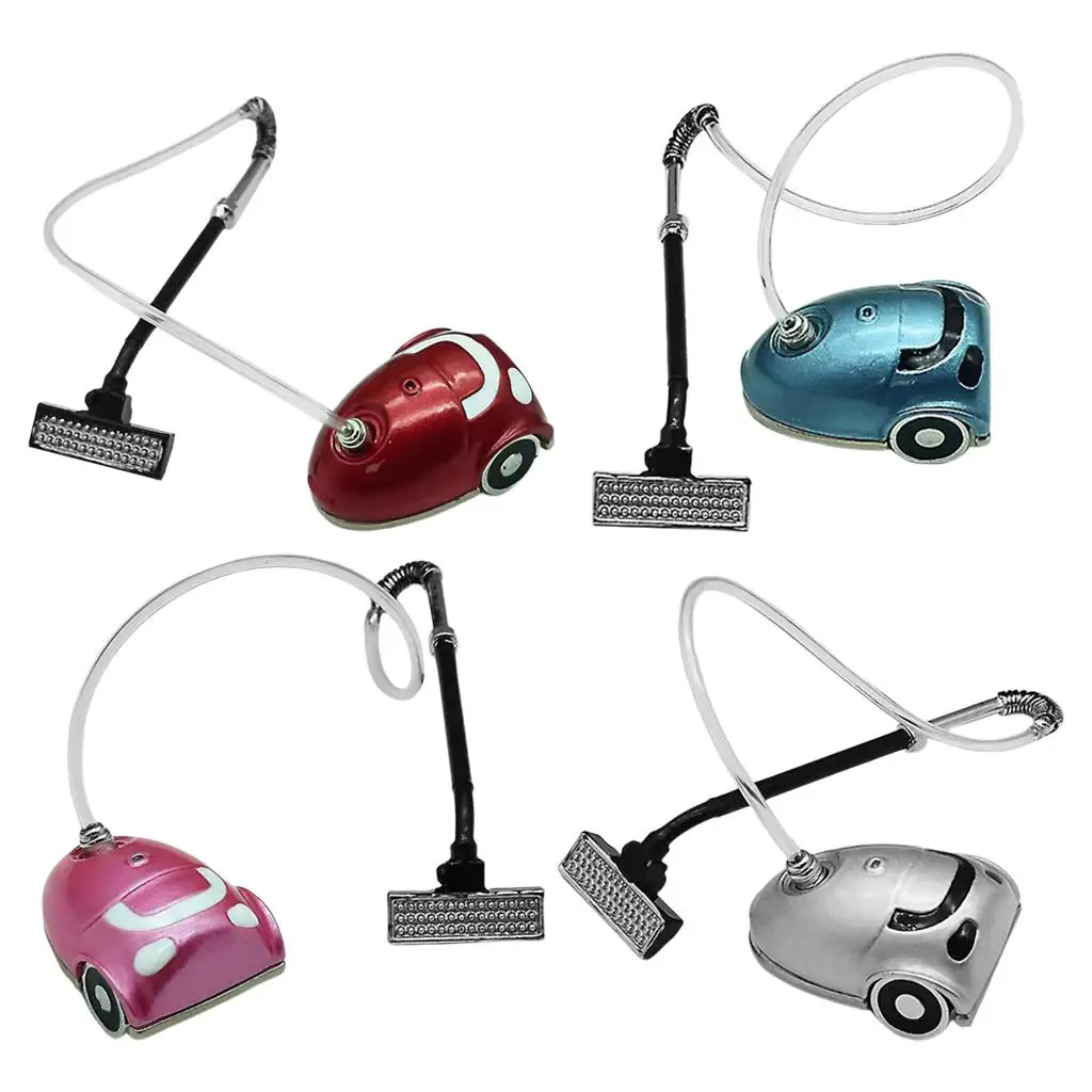 1/12 Scale Dolls House Vacuum Cleaner Decoration Pretend Play Modern Dollhouse