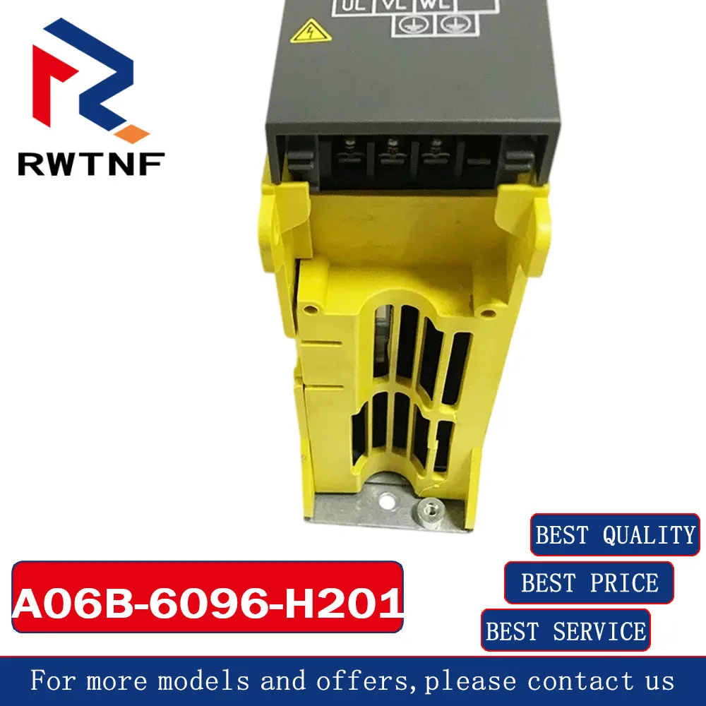 Brand New Genuine A06B-6096-H201 FANUC drive amplifier,100% original warehouse stock