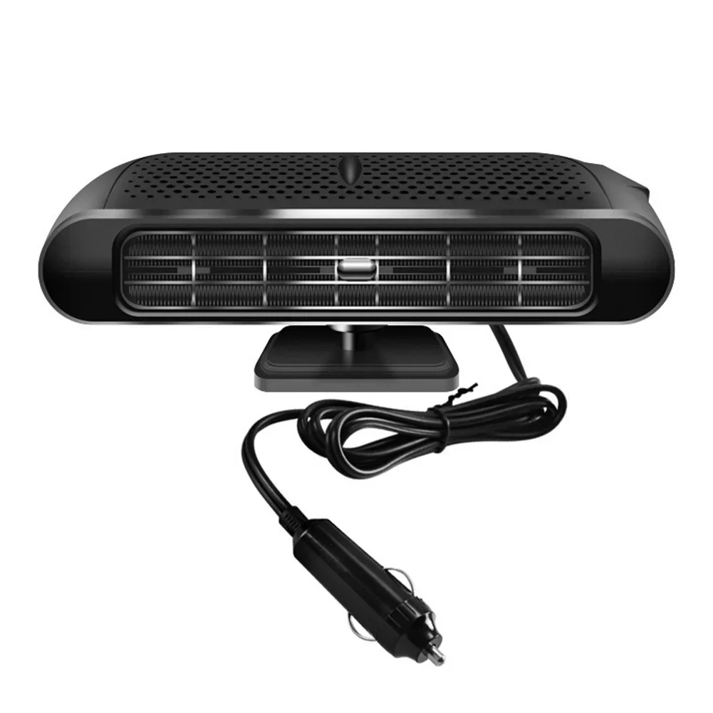 Winter Use 12V Heats Compact Car Heater 360 Degree Heat Distribution Car Accessories Car Demisting Dual-Use Functionality