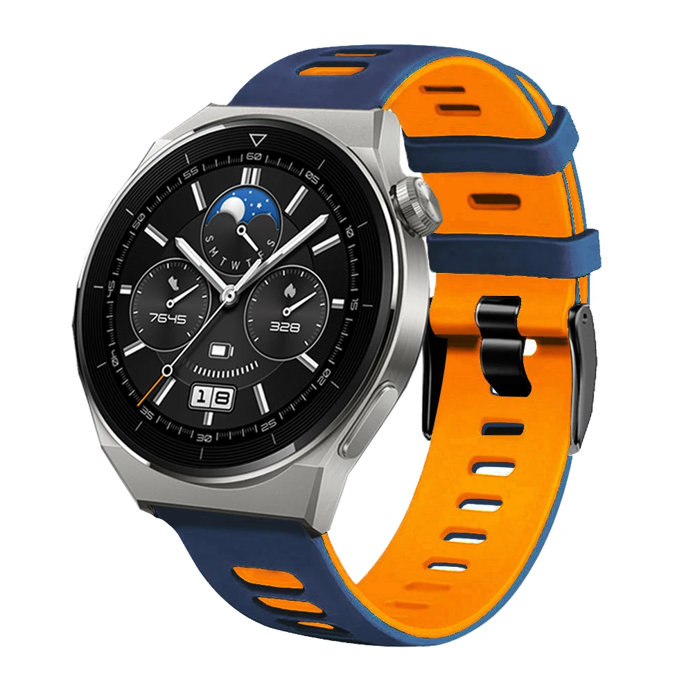 Cinturino da 22mm per Huawei Watch GT3 GT2 Pro 46mm SE cinturino SmartWatch per Huawei GT 4 3 2 Pro 46mm cinturini in Silicone Correa