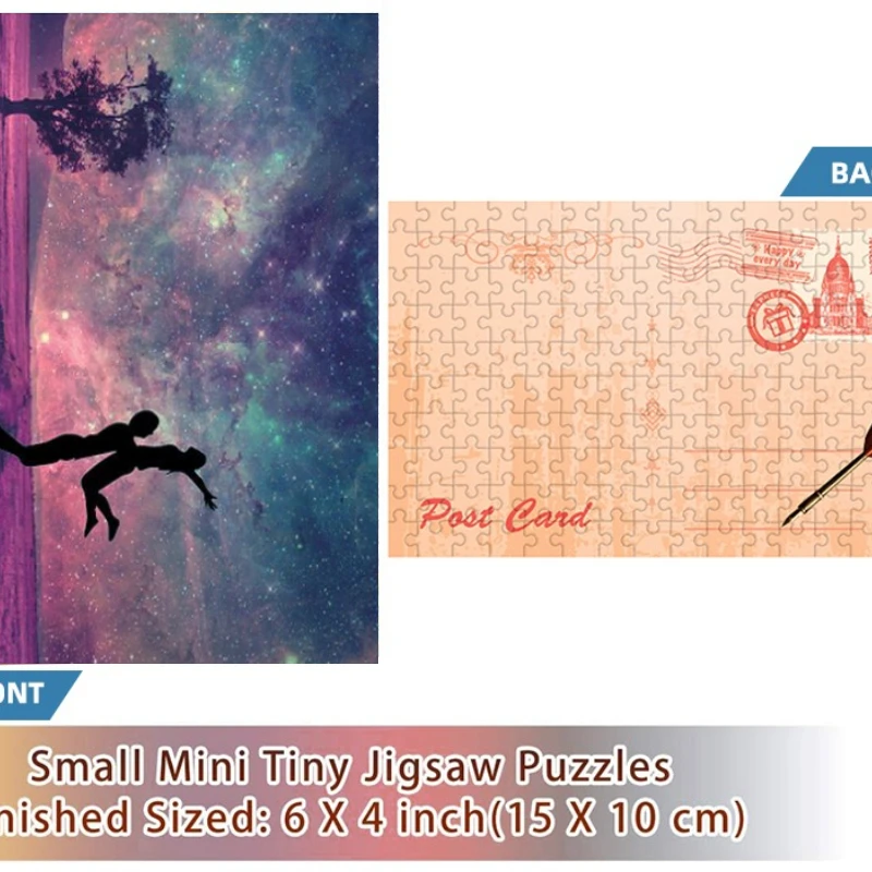 

150PCS Mini Test Tube Jigsaw Puzzles for Adults Decompression Toy Starry Sky Lovers Puzzle Game Family Educational Toys