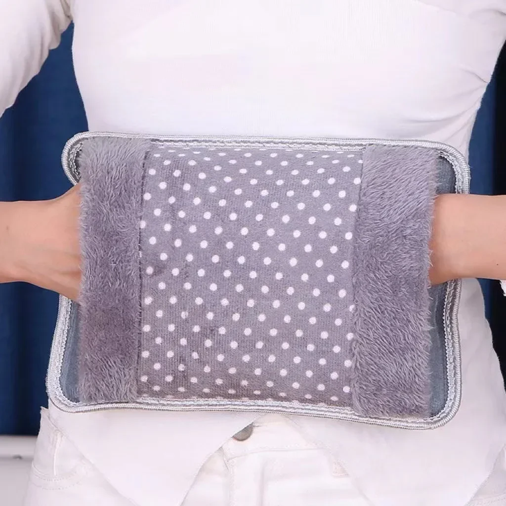 

Winter Charging Electric Hot Water Bag – Double Insert Dot Pattern, Rechargeable Hand Warmer, Special for Warmth(EU 220V 500W)