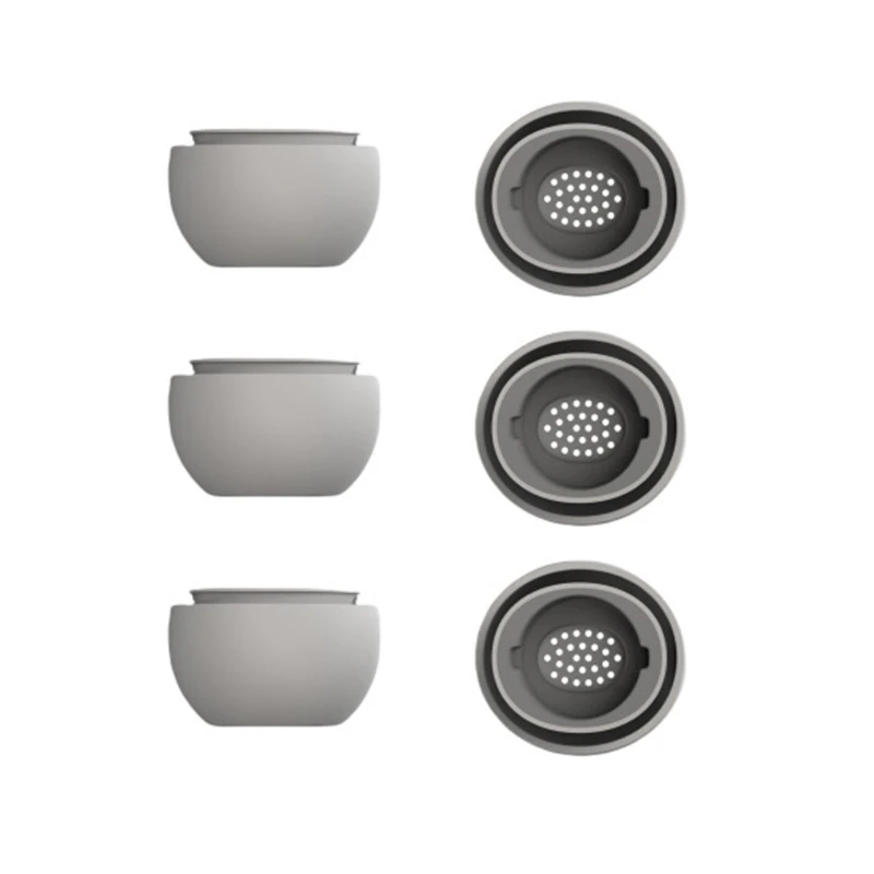 2 buah ujung telinga dengan ketelitian tinggi untuk Buds 3Pro, penyumbat telinga pengurang kebisingan Super