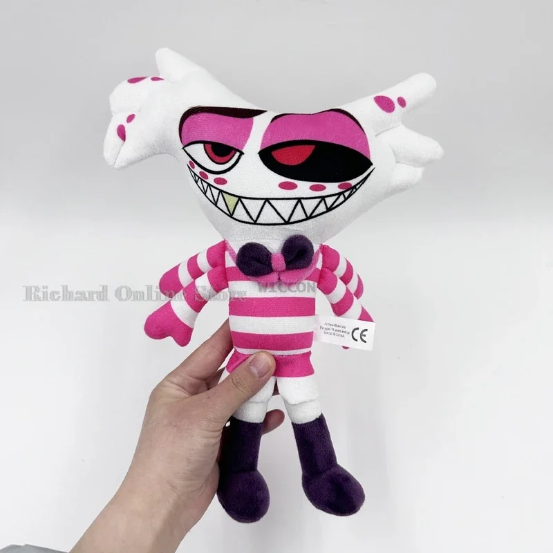 Anime Hazbin Lucifer Adam Angel Dust Cosplay Costumes pour enfants, vêtements doux en peluche pour les premiers hommes, uniforme d'hôtel, cadeau d'Halloween