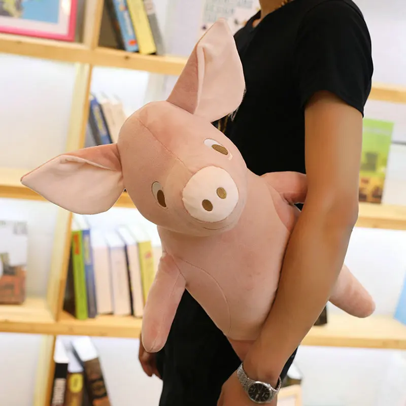 1PC Simulation Cute Pig Plush Toy 20cm Plush Dolls High Quality Soft Down cotton Brinquedos Animals For Gift