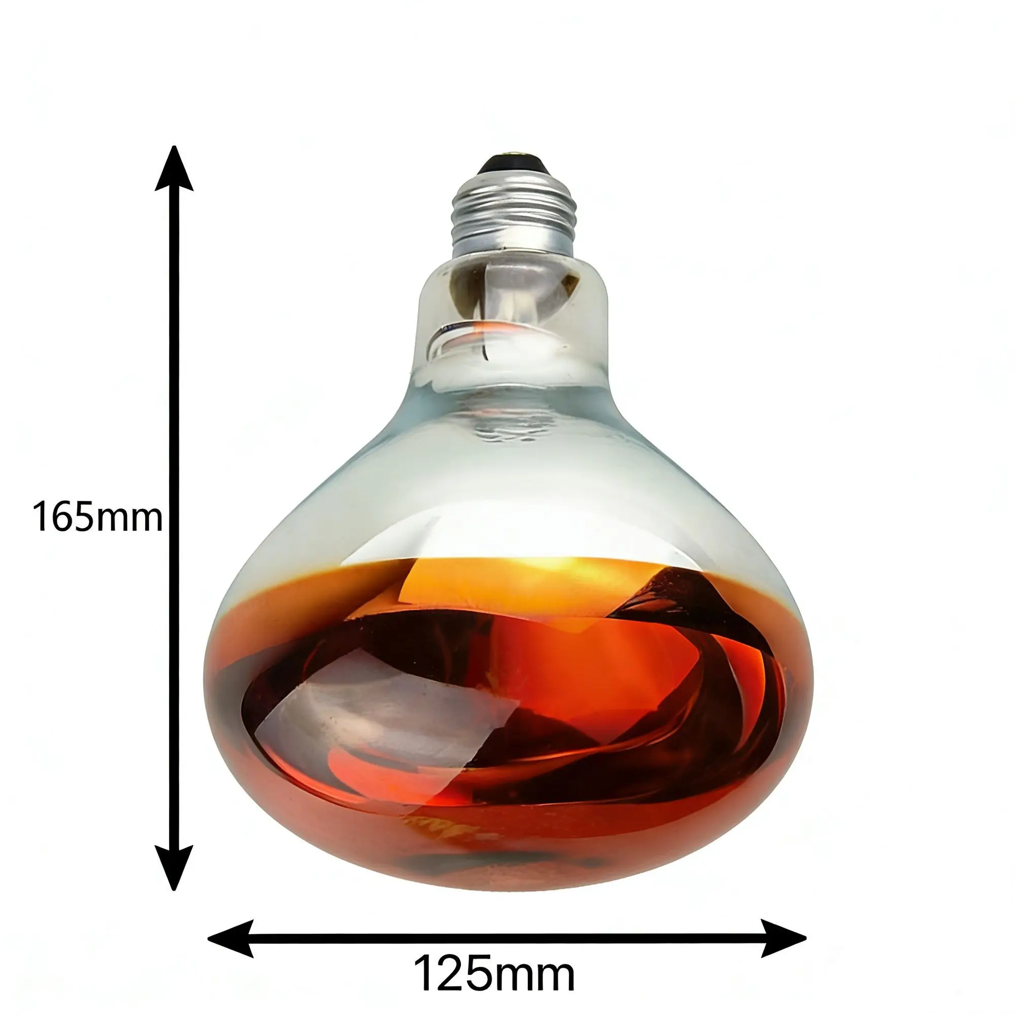 

Infrared Heat Lamp 100W R95 Bulb 4000H Life Tabletop Home Salon Body Ache Muscle Relaxation Skin Care Durable Red 220-240V