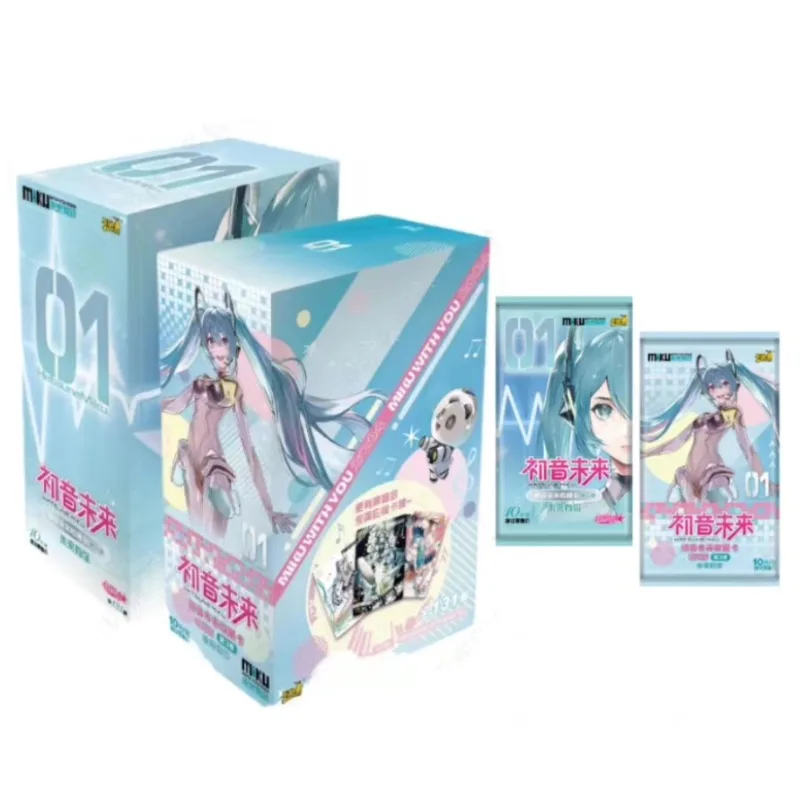 In Stock KAYOU Hatsune Miku Collection Card First Appearance Pack 2nd and 3rd Card Children Collection Gift