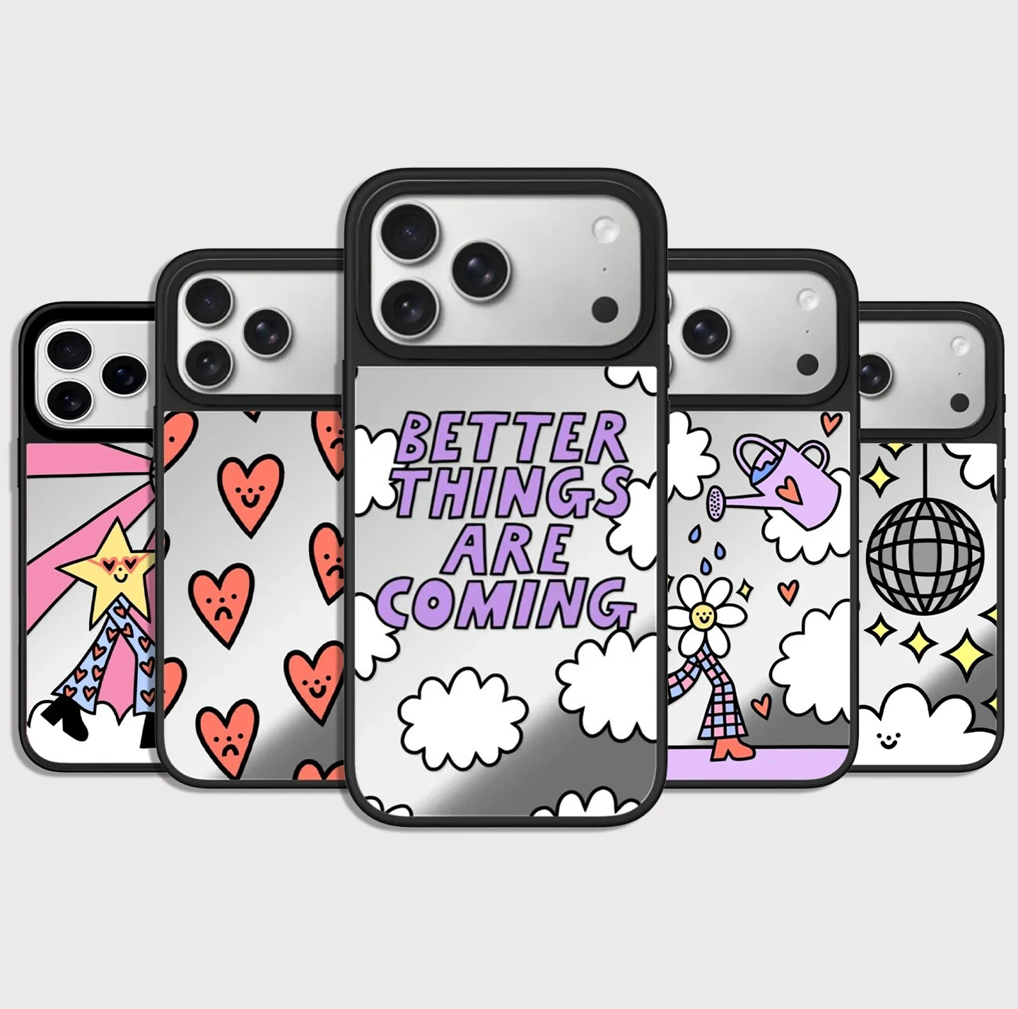 6090820 Mirror Surface Magnetic Phone Case Cover for IPhone 13 14 15 16 17 18 Pro Max Case