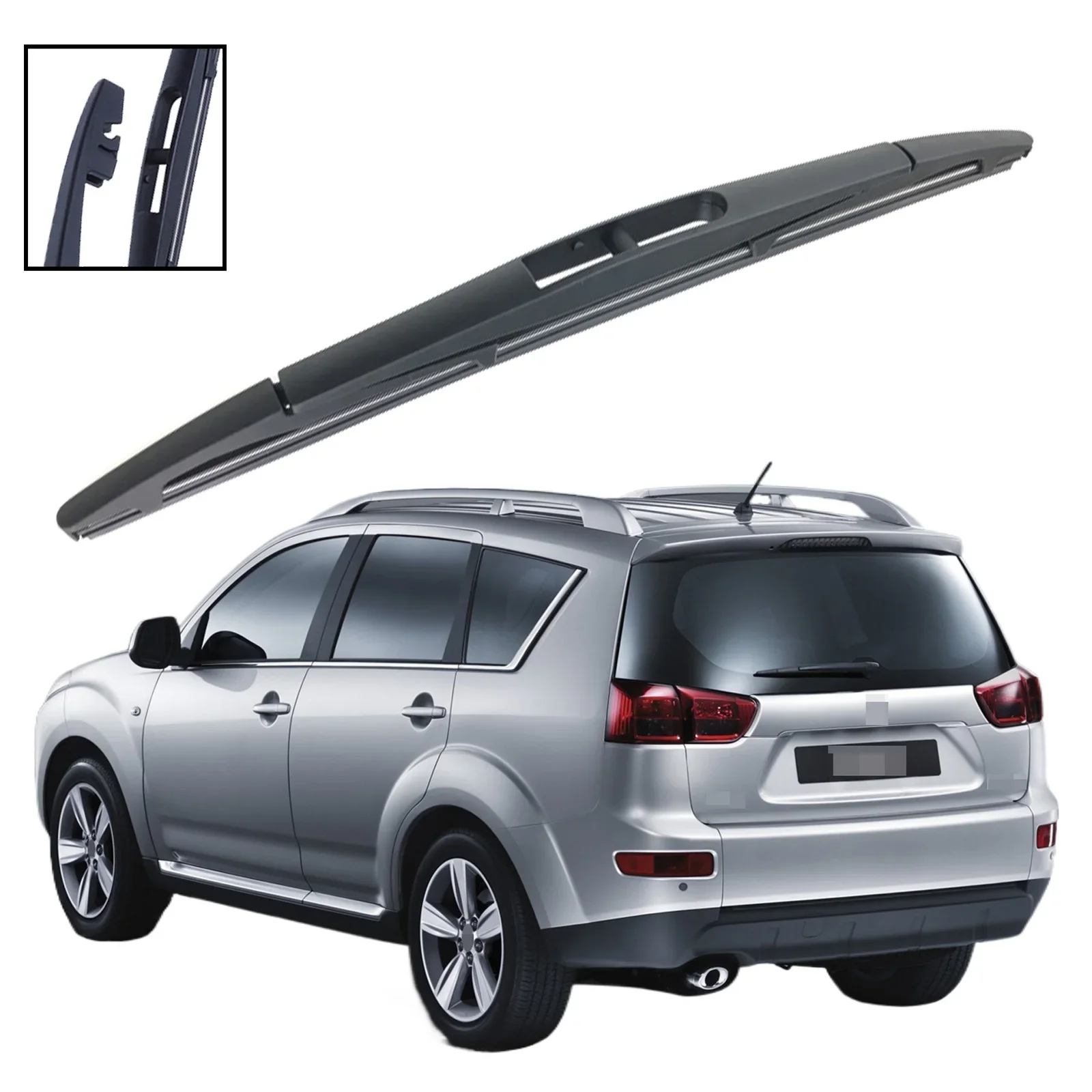 

12" Rear Windshield Windscreen Washer Wiper Blade For Peugeot 4007 2007-2012 Car Accessories Accsesories