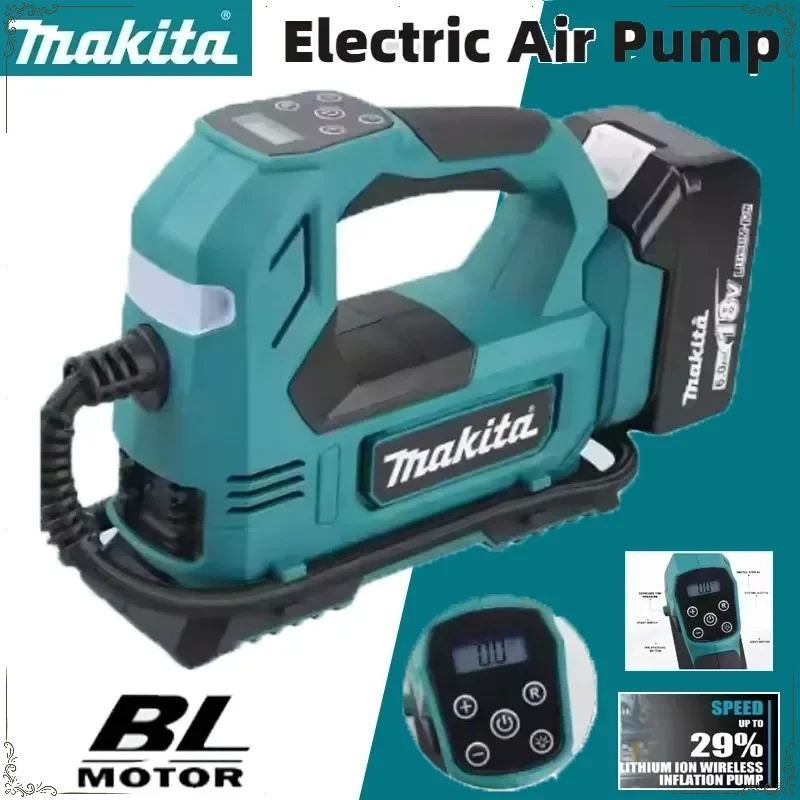 makita-18v-for-cars-motorcycles-brushless-air-pump-cordless-air-inflator-portable-tyre-pump-with-digital-display-tool
