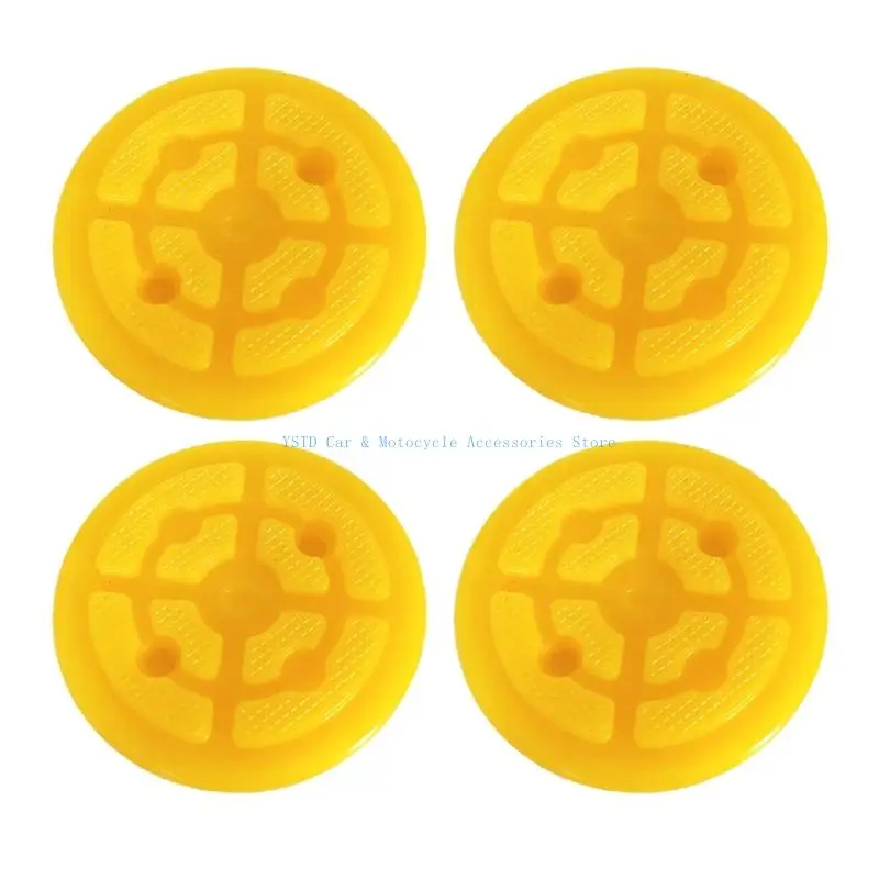 

L5BC Lifting Platform Pads Round Auto Lift Platform Pads Heavy Duty Protective Mats Support Pads for Double Column Lifts