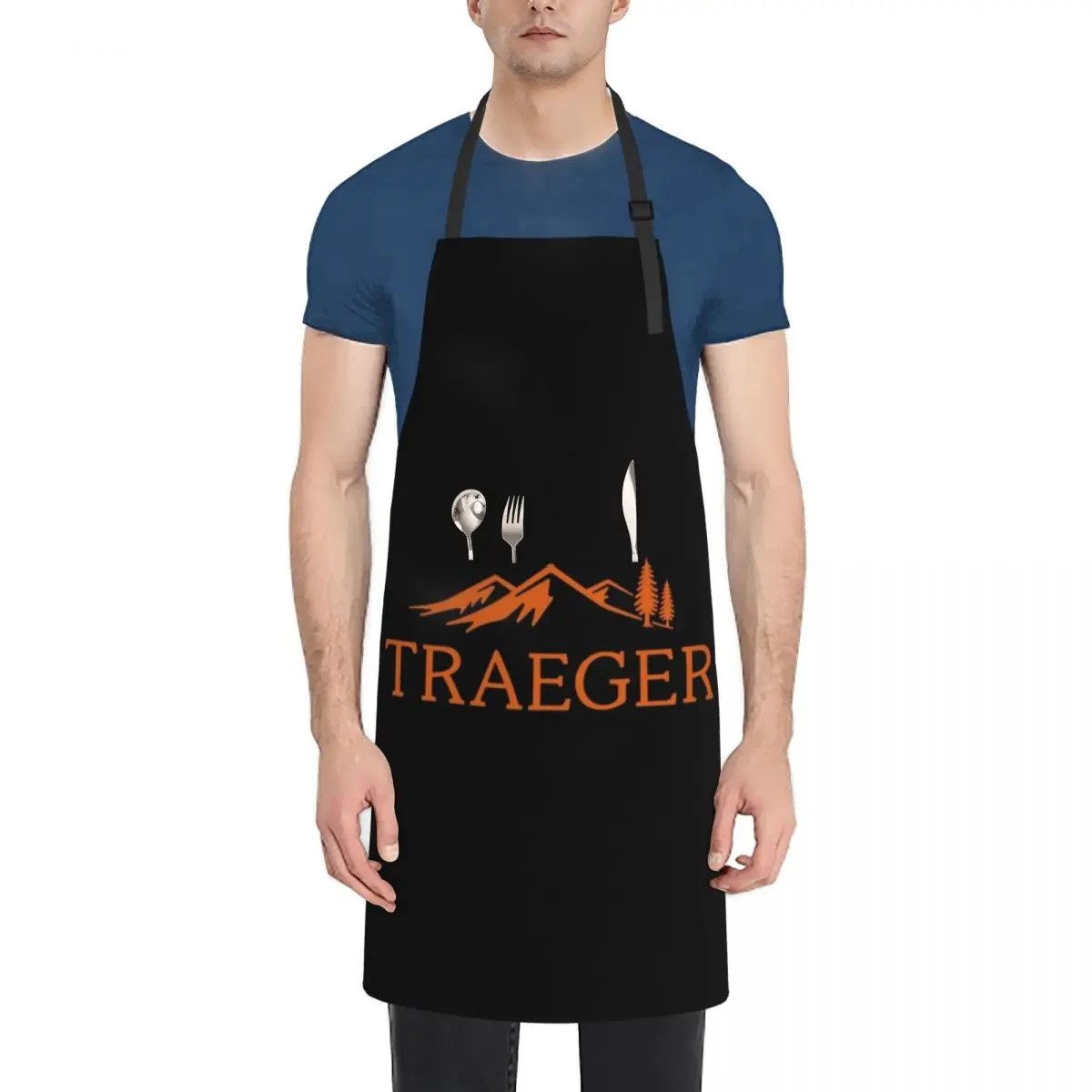 

Traeger Pellet Grill Smoke BBQ Essential Apron japanese style Barista Apron