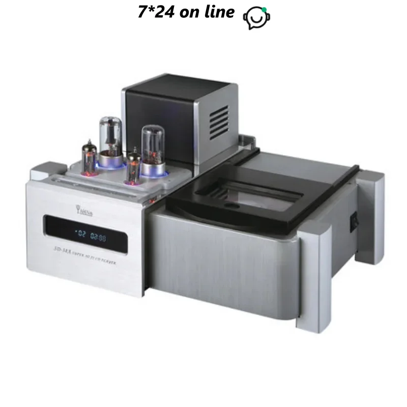 

Yaqin SD-38A Professional HIFI Vacuum Tube CD Player Rectifying Tube 6H8C+6Z4+6N8P PCM1794U DAC Remote Control New Version