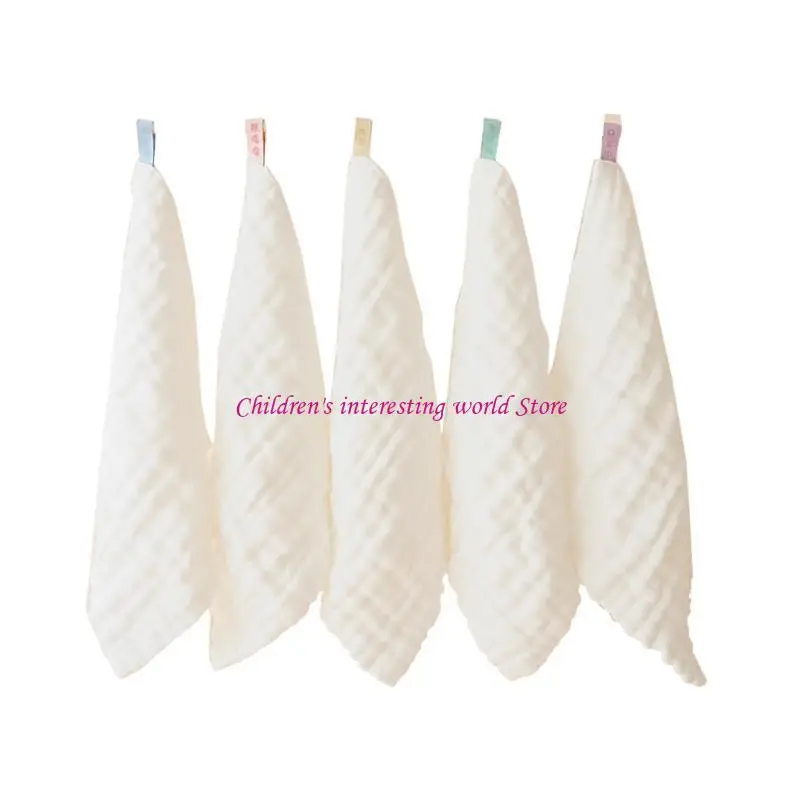 

5pcs Baby Fackloth новорожденный полотенце Пот