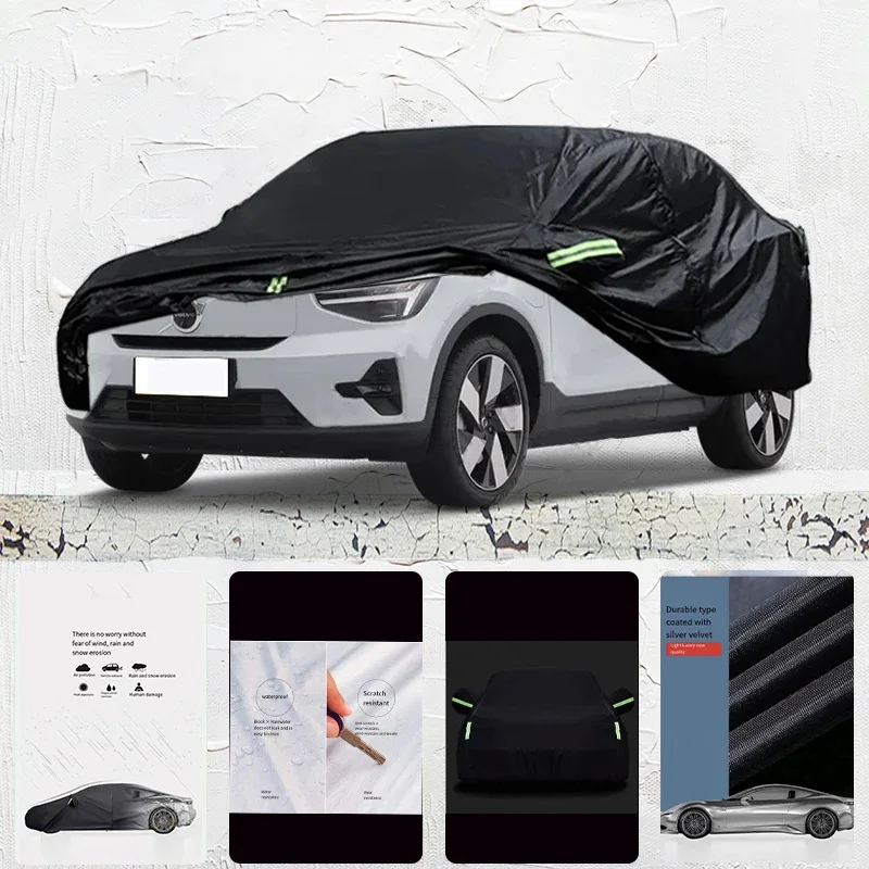 

For Volvo-C40 Auto Anti snow Anti dust Anti-uv Anti peeling paint And Anti Rainwater 210t Car cover protection